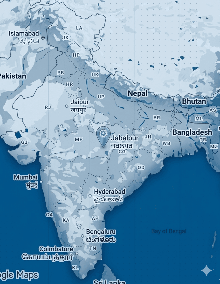 Airbro Global Presence Map